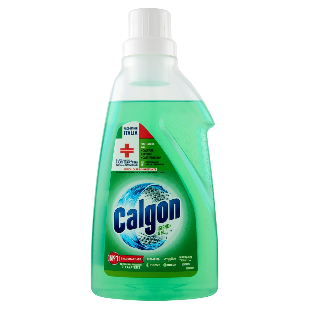 Calgon Igiene+ Gel Anticalcare disinfettante lavatrice 750 ml